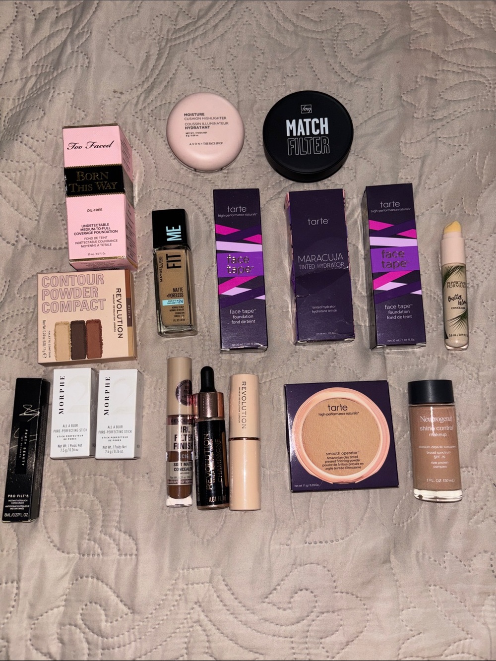 Tarte Face Tape Foundation & Concealer Bundle in Neutral Shades